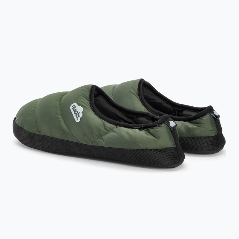 Nuvola Classic vojenská zelená zimné papuče 3