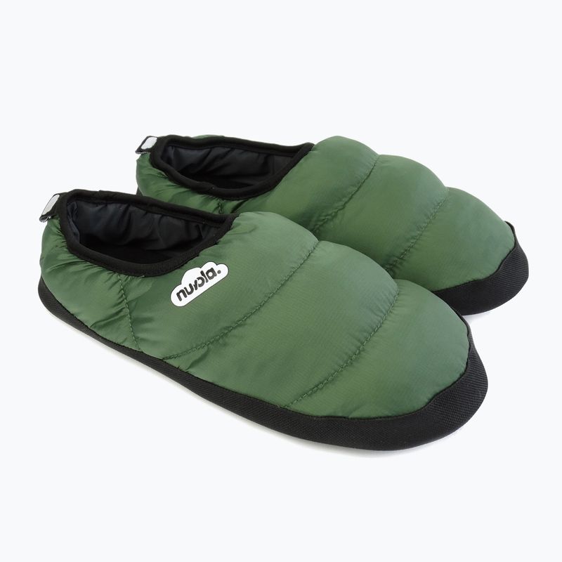 Nuvola Classic vojenská zelená zimné papuče 9
