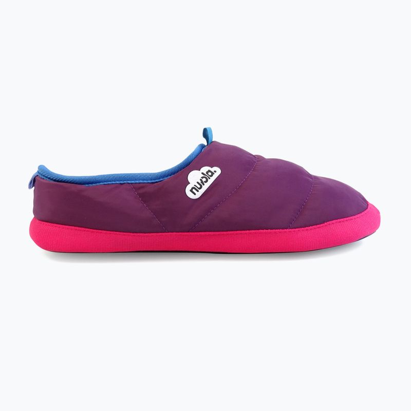 Detské zimné papuče Nuvola Classic Party fialové 8