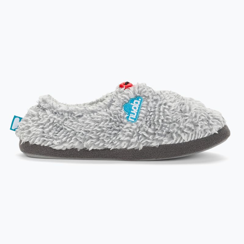 Nuvola Classic Cloud fleece šedé zimné papuče 2