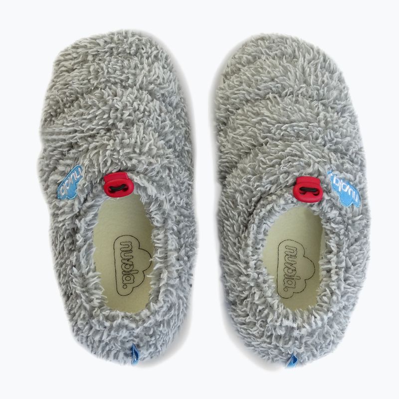 Nuvola Classic Cloud fleece šedé zimné papuče 10