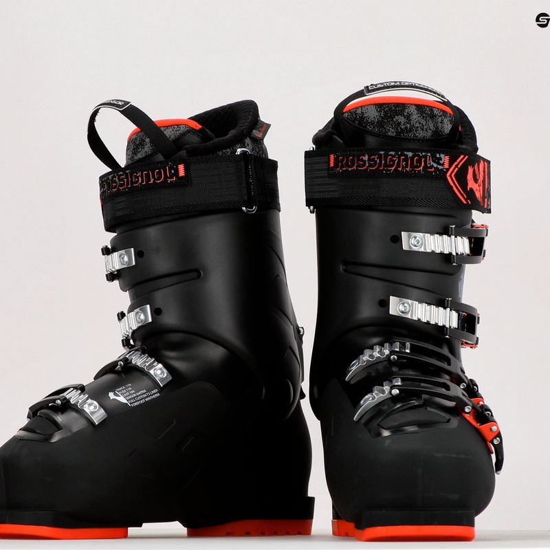 Lyžiarske topánky Rossignol Track 110 black/red 12
