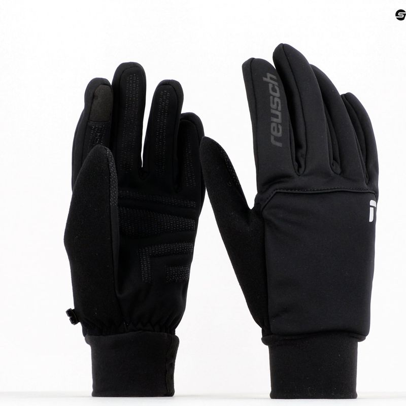 Lyžiarske rukavice Reusch Backcountry Touch-Tec čierne 61/7/159 8