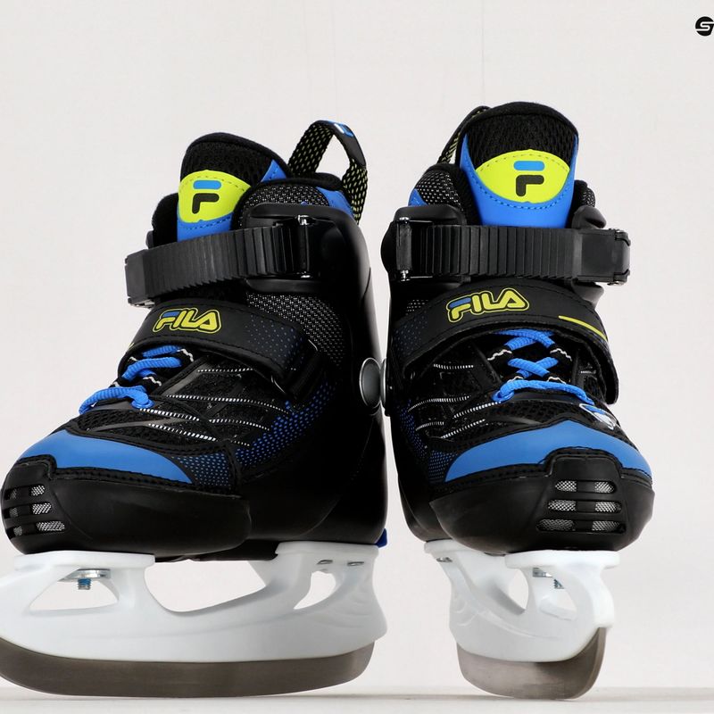 Detské korčule FILA X-One blue/lime 10