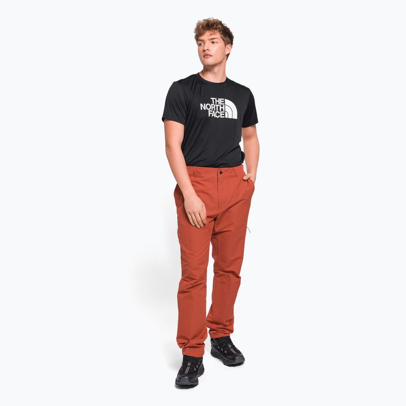 Pánske lezecké nohavice The North Face Project red NF0A5J7ZUBR1 2