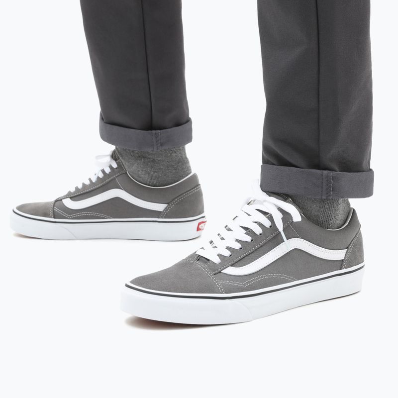 Tenisky Vans UA Old Skool pewter/true white 10