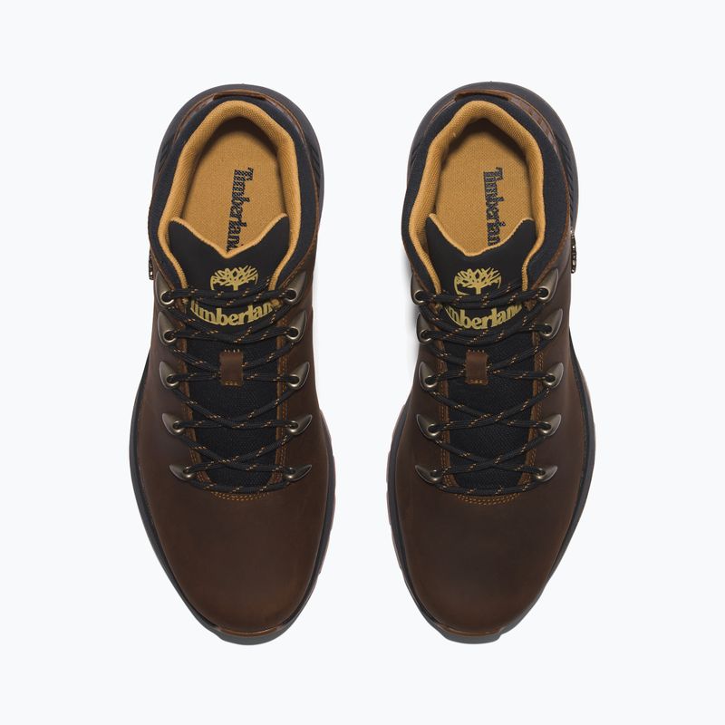 Pánske trekové topánky Timberland Sprint Trekker Mid md brn full grain 11