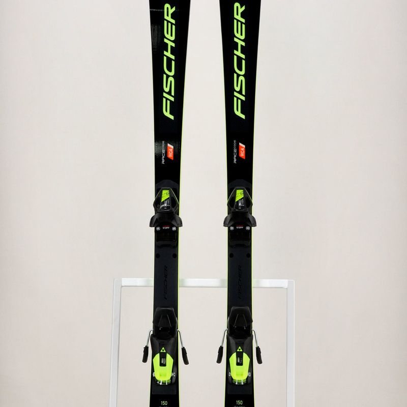 Detské zjazdové lyže Fischer RC4 Worldcup Sl Jr. M/O-Plate + RC4 Z9 GW AC black A1122 T82 13