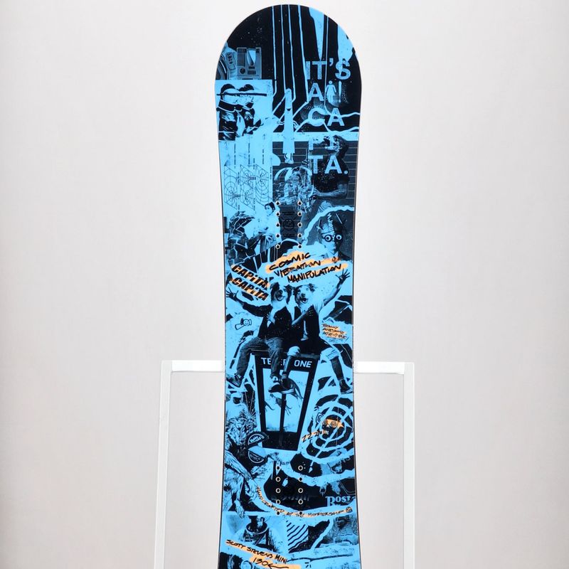 Detský snowboard CAPiTA Scott Stevens Mini čierno-modrý 1221143 11