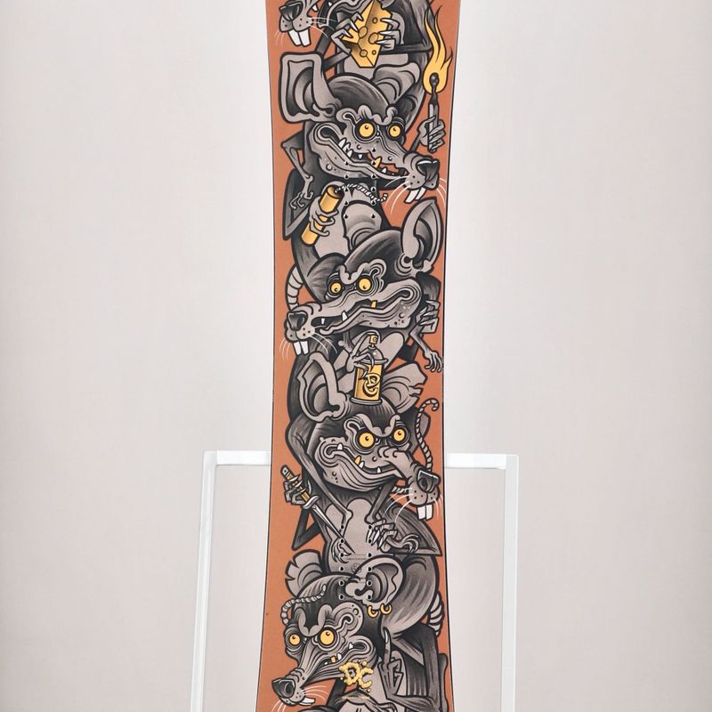 Pánsky snowboard DC PBJ multicolor 10