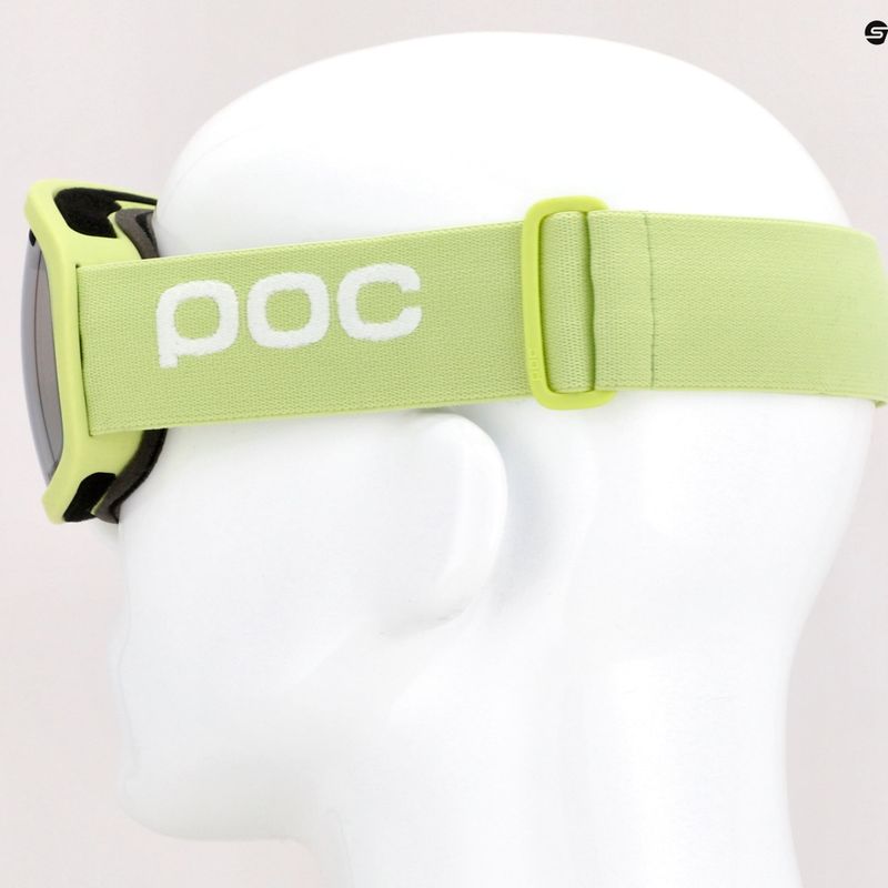 Lyžiarske okuliare POC Fovea Mid Clarity lemon calcite/clarity define/spektris silver 11