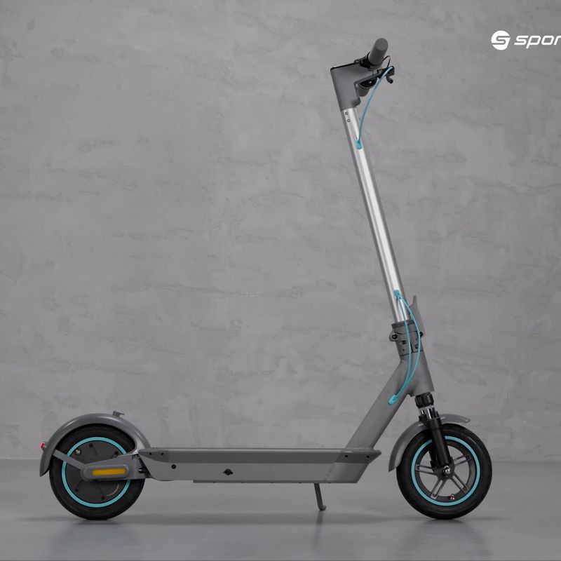 Motus Scooty 10 plus 2022 strieborný elektrický skúter 15