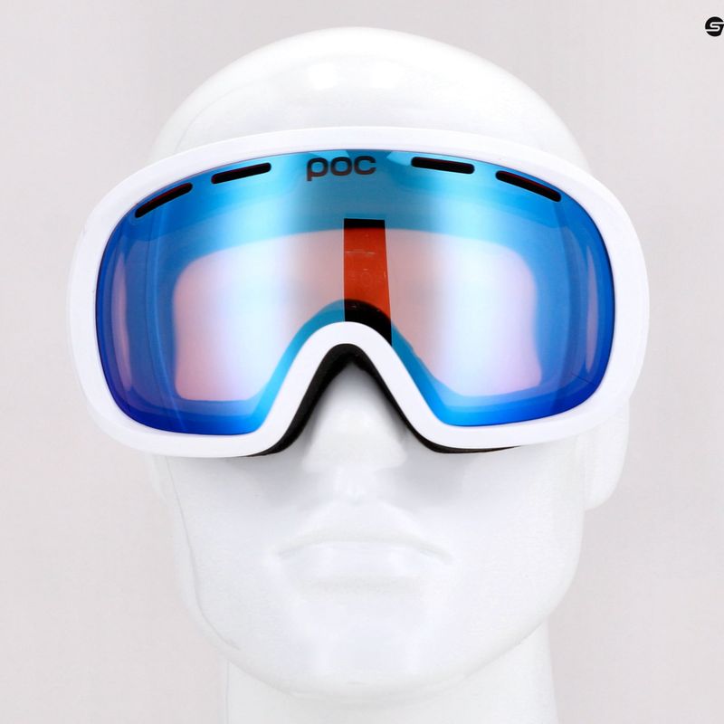 Lyžiarske okuliare POC Fovea Mid Clarity Photochromic hydrogen white/clarity photo light pink/sky blue 11