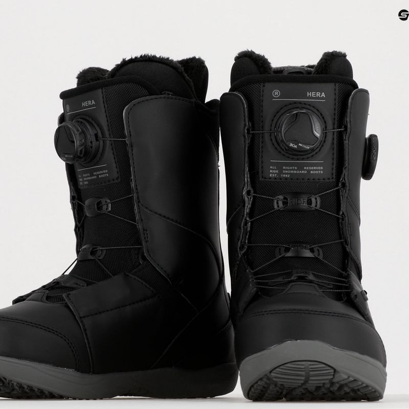 Dámske snowboardové topánky RIDE Hera čierne 12G216 10