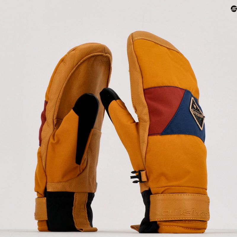 Quiksilver Squad Mitt Yellow EQYHN3161 Snowboardové rukavice 8