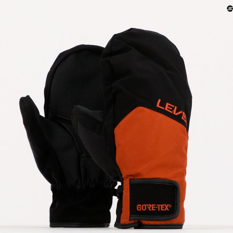 Pánske snowboardové rukavice Level Rescue Mitt Gore Tex červené 1109 10