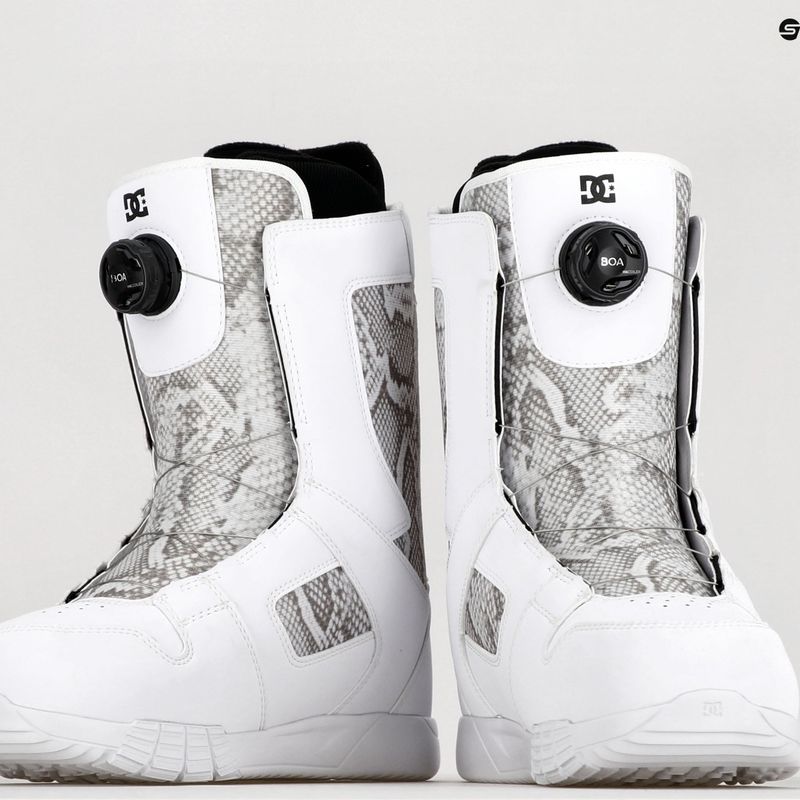 Dámske topánky na snowboard DC Phase Boa white/snake 10