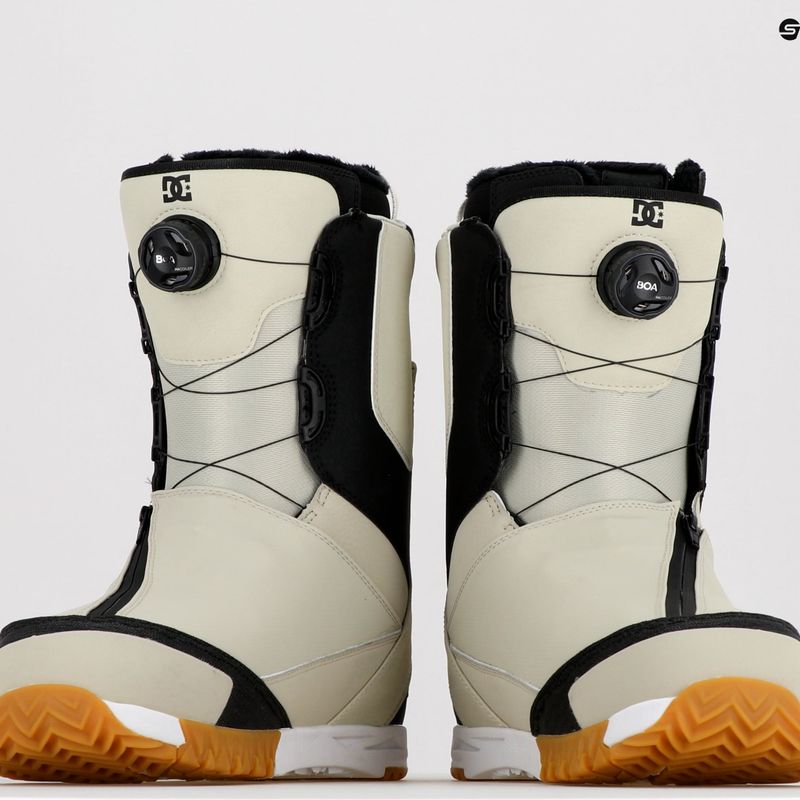 Pánske topánky na snowboard DC Transcend off white/gum 13