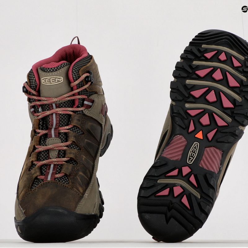 Dámska treková obuv KEEN Targhee III Mid grey 1023040 18