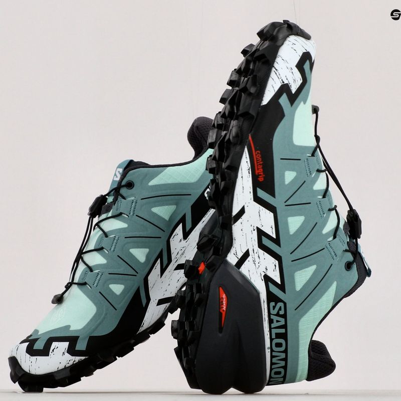 Dámska bežecká obuv Salomon Speedrcross 6 zelená L417431 13