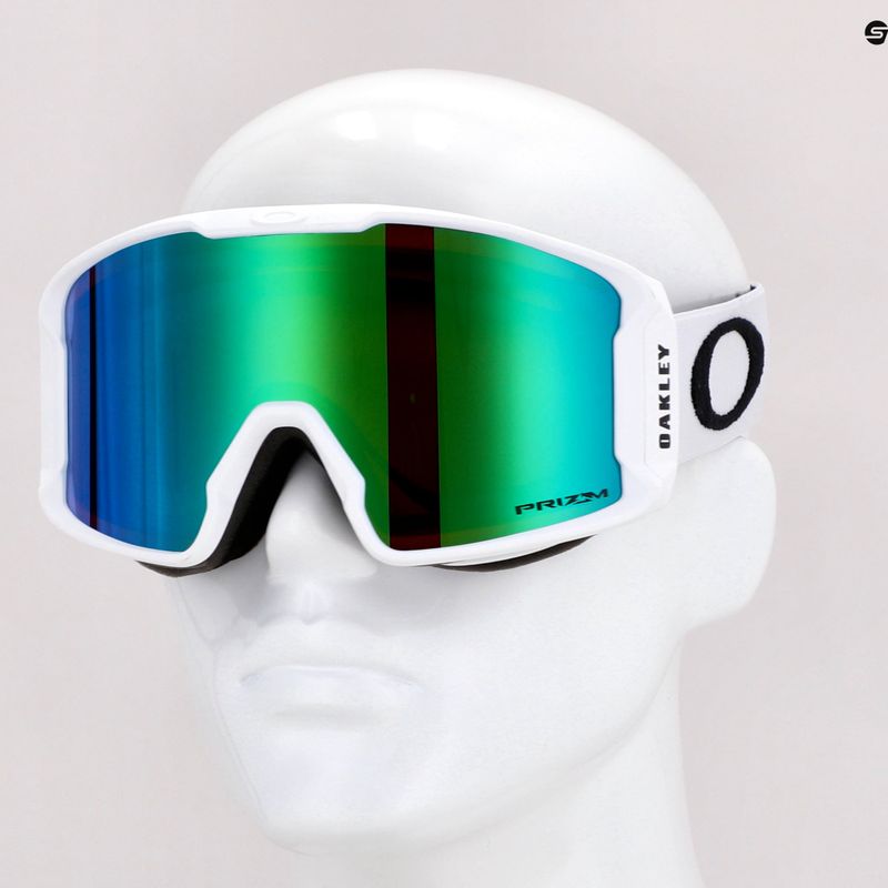 Lyžiarske okuliare Oakley Line Miner M white OO7093-08 5