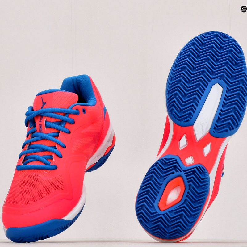 Dámska obuv na padel Mizuno Wave Exceed Light CC Padel ružová 61GB222363 18