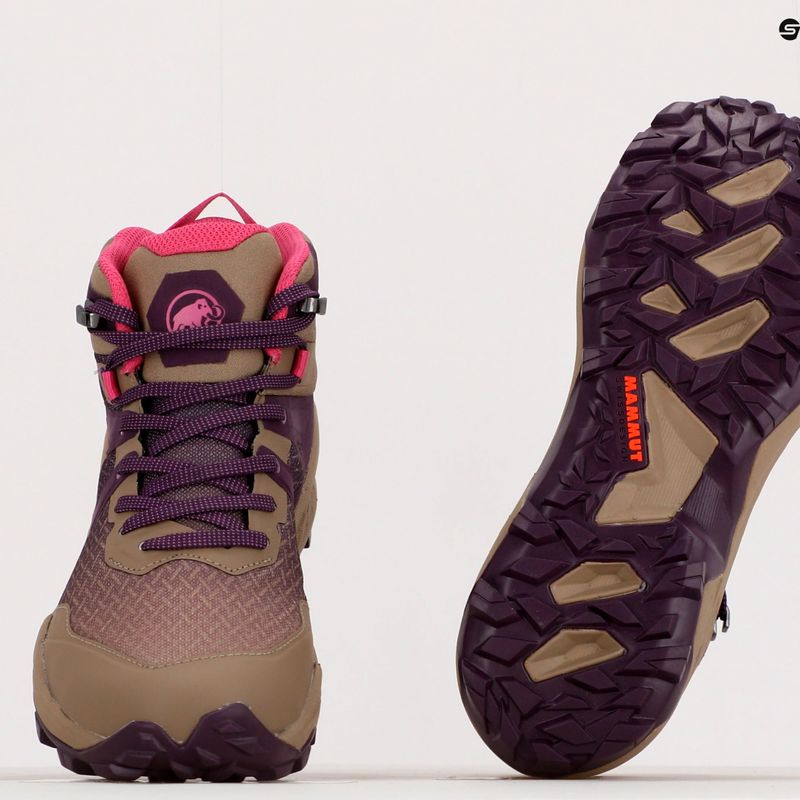 MAMMUT dámske trekové topánky Sertig II Mid GTX purple 13