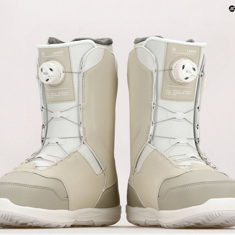 Pánske topánky na snowboard RIDE LASSO white 12E2006.1.5 10