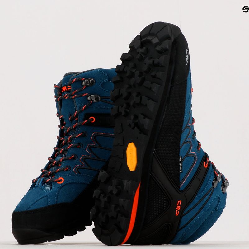 Pánske trekové topánky CMP Moon Mid blue 31Q4797 19