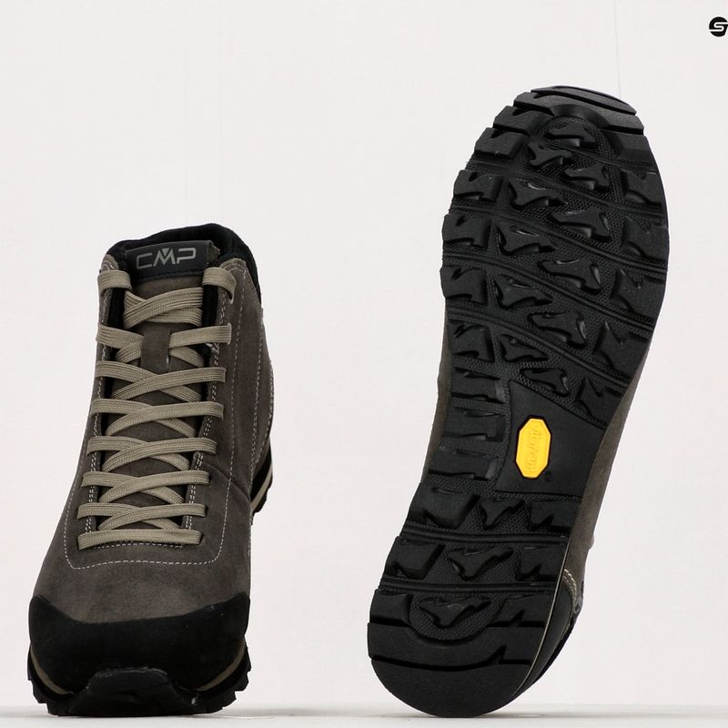 Pánske trekové topánky CMP Elettra Mid brown 38Q4597 18