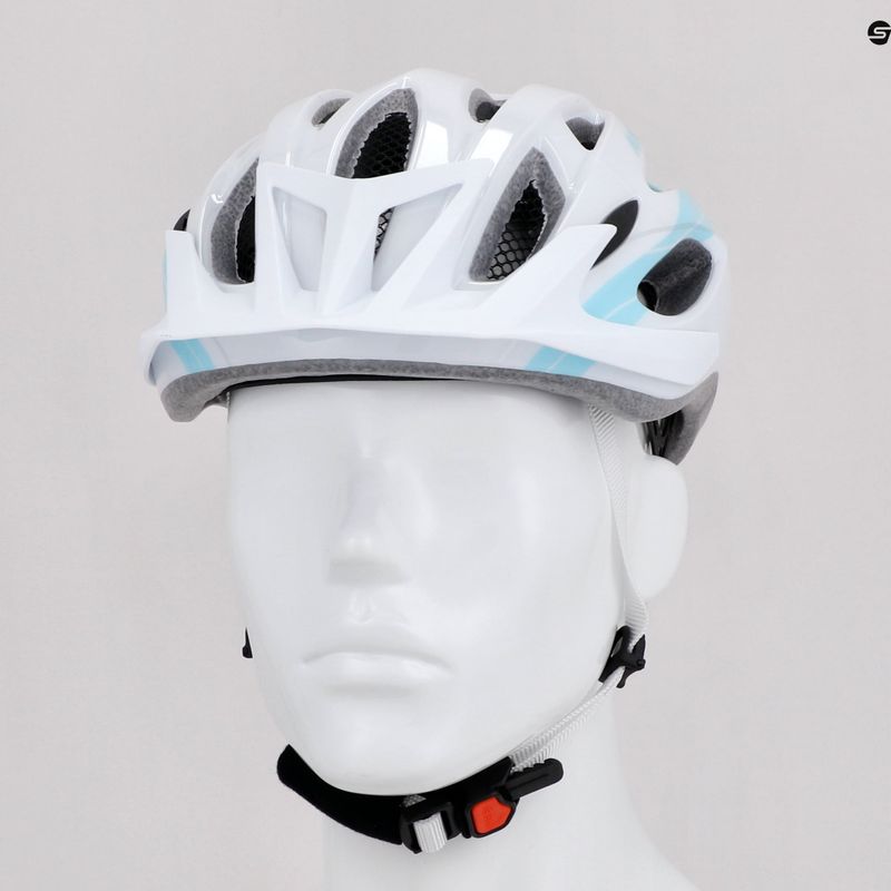 Cyklistická prilba Alpina MTB 17 white/light blue 9