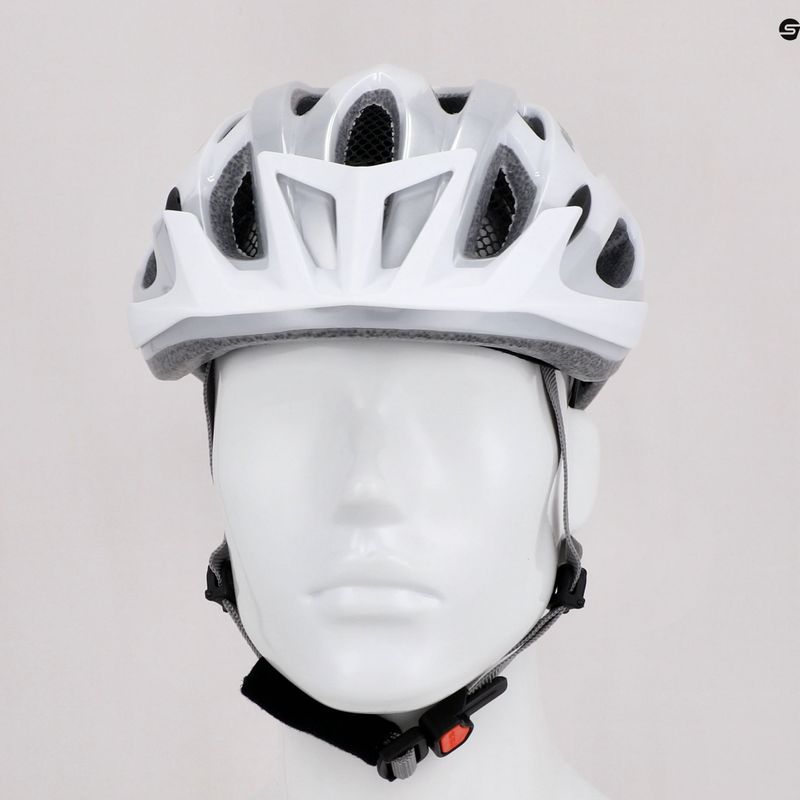 Cyklistická prilba Alpina MTB 17 white/silver 9