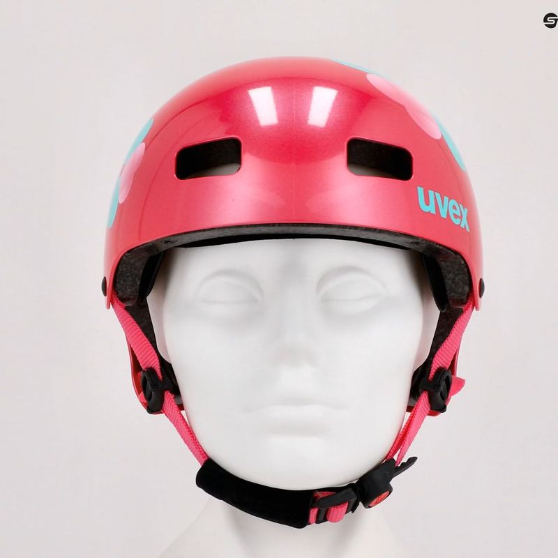 Detská cyklistická prilba UVEX Kid 3 Pink S4148193315 8