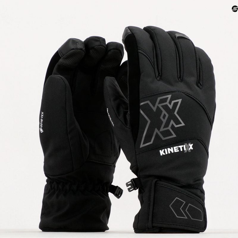 Pánske lyžiarske rukavice KinetiXx Barny Alpin Black 7019-210-01 6