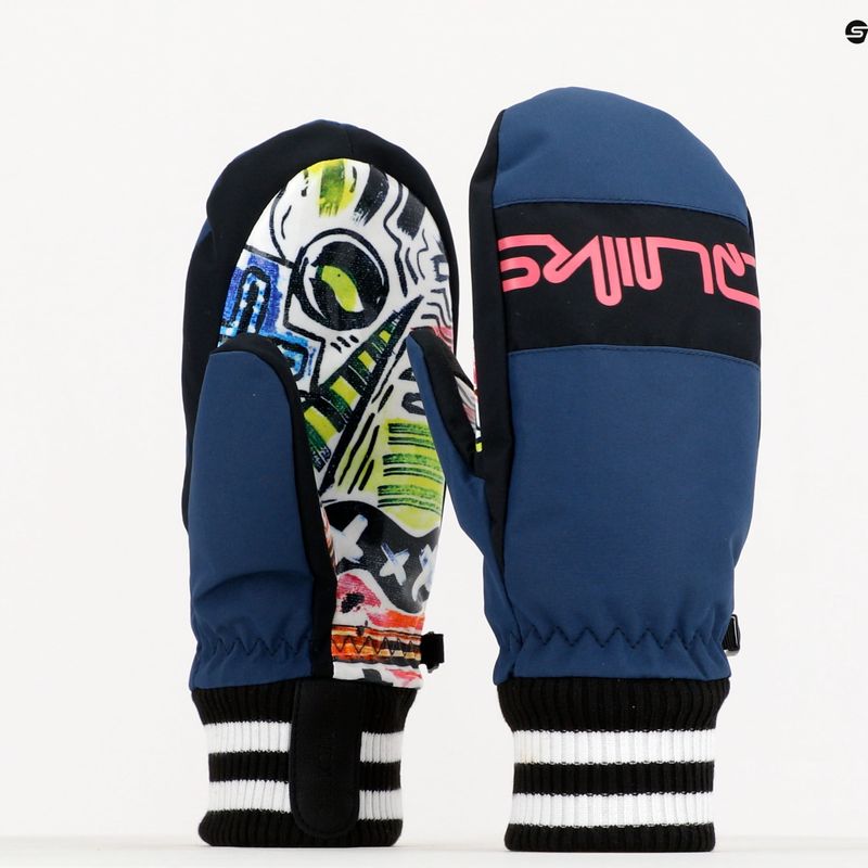 Quiksilver pánske snowboardové rukavice modré Method EQYHN03156 8