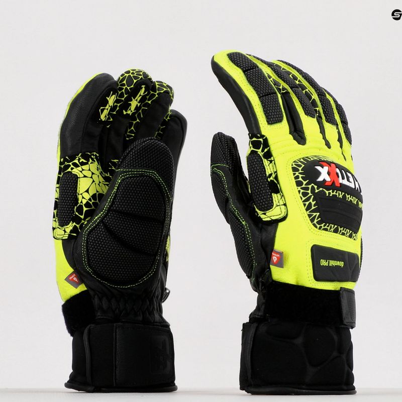 Lyžiarske rukavice KinetiXx Tarik Race WC black/yellow 7021-260-01 6