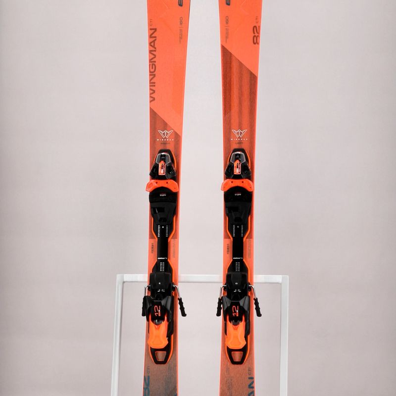 Zjazdové lyže Elan Wingman 82 CTI Fusion + EMX 12 orange ABBHBT21 12
