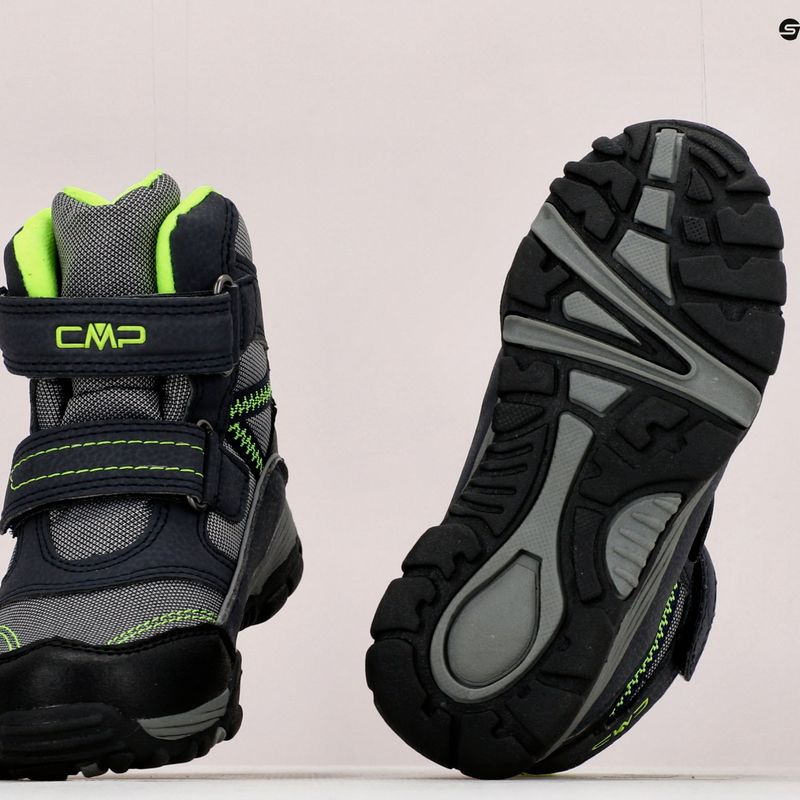 CMP detské trekové topánky Pyry Snowboots sivé 38Q4514J 19