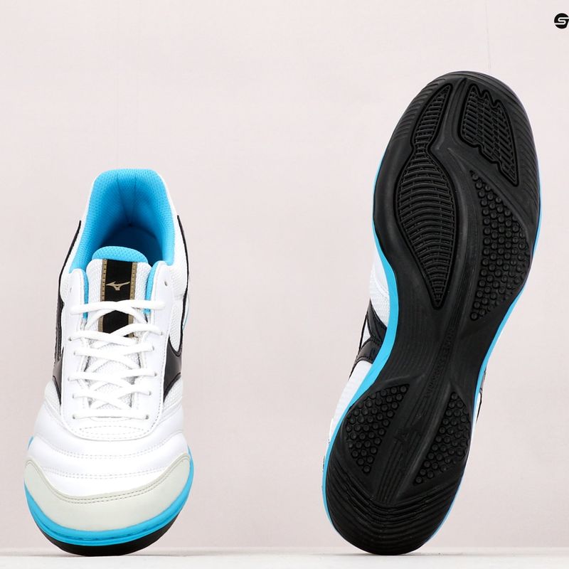 Mizuno Morelia Sala Club IN pánske kopačky bielo-čierne Q1GA220309 13