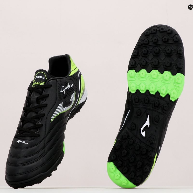 Pánske kopačky Joma Aguila TF black/green fluor 14