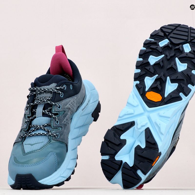 Dámske turistické topánky HOKA Anacapa Low GTX blue 1119373-MSSS 13