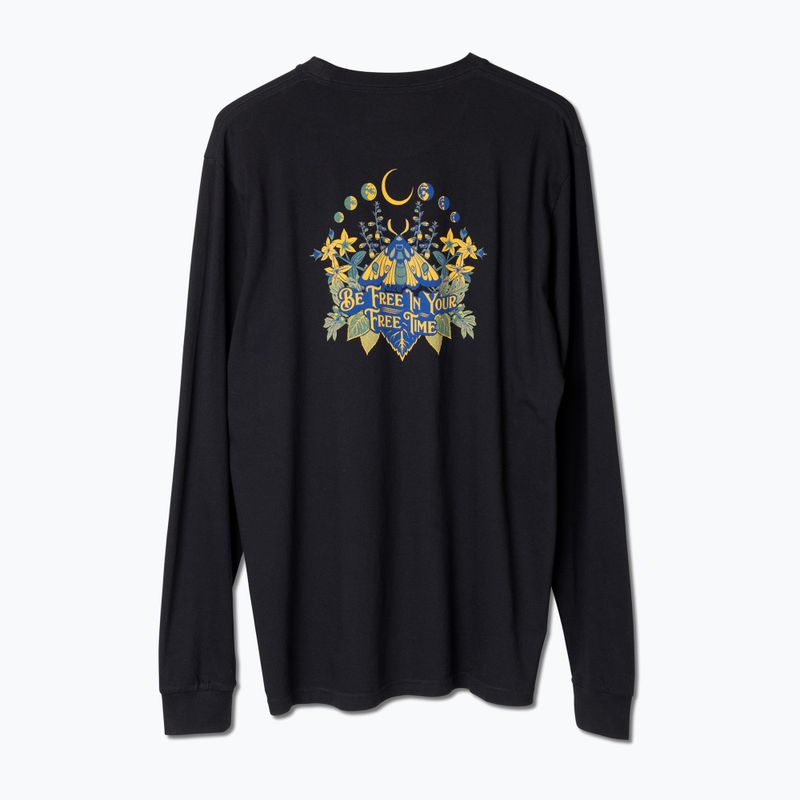 Pánsky Longsleeve KAVU  Free Time čierna 2