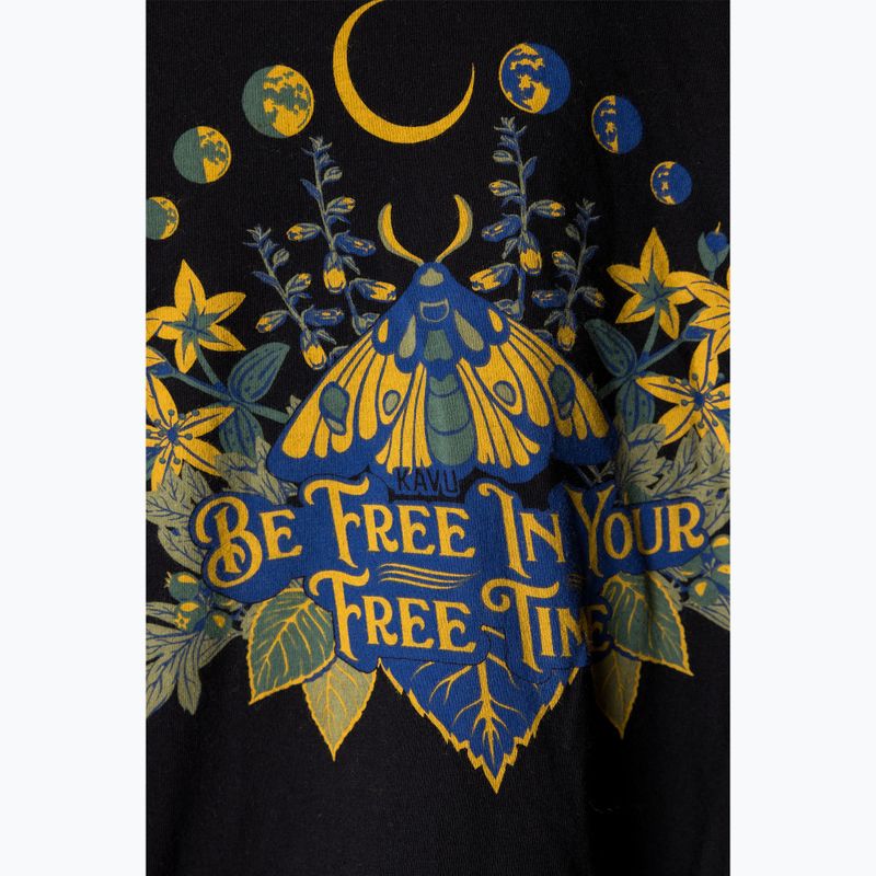 Pánsky Longsleeve KAVU  Free Time čierna 3