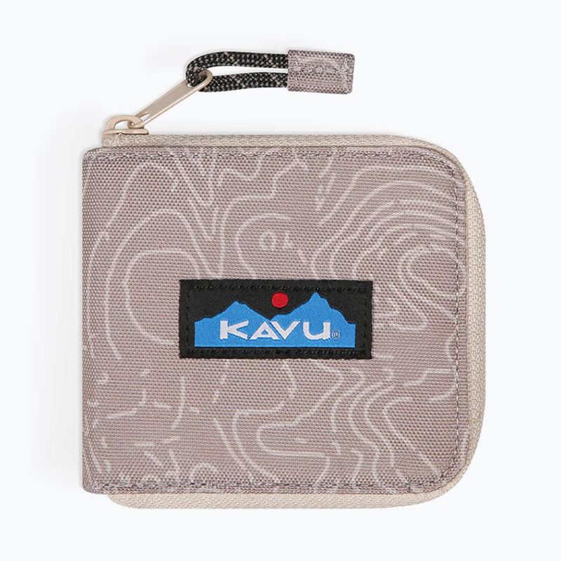 KAVU Zip Around peňaženka taupe topo