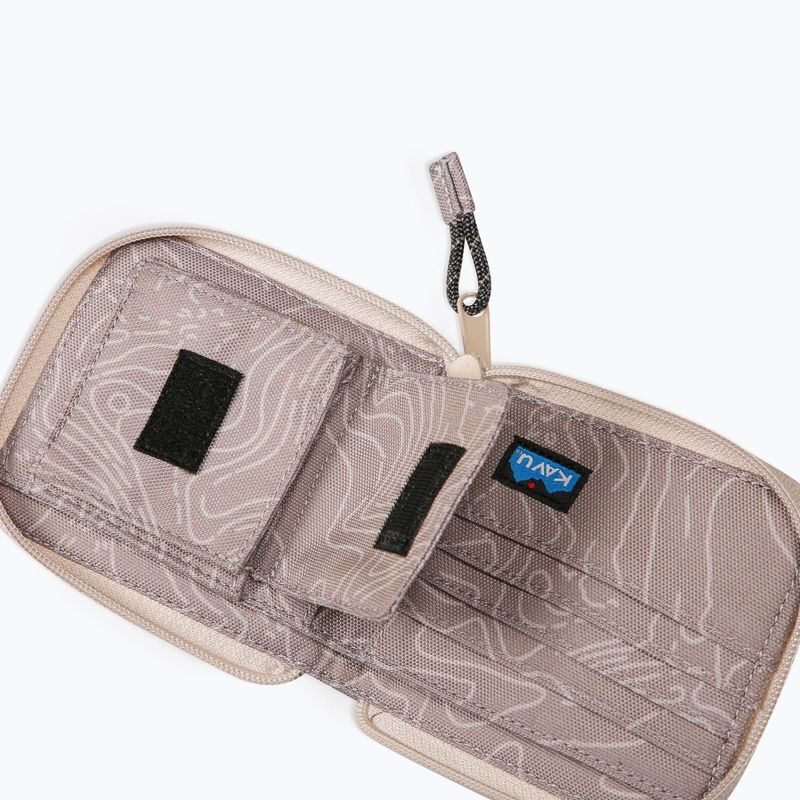 KAVU Zip Around peňaženka taupe topo 3