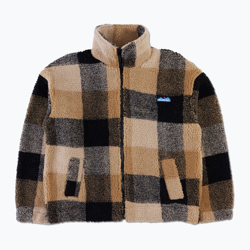 Dámska fleecová mikina KAVU Loven hilltop plaid 5