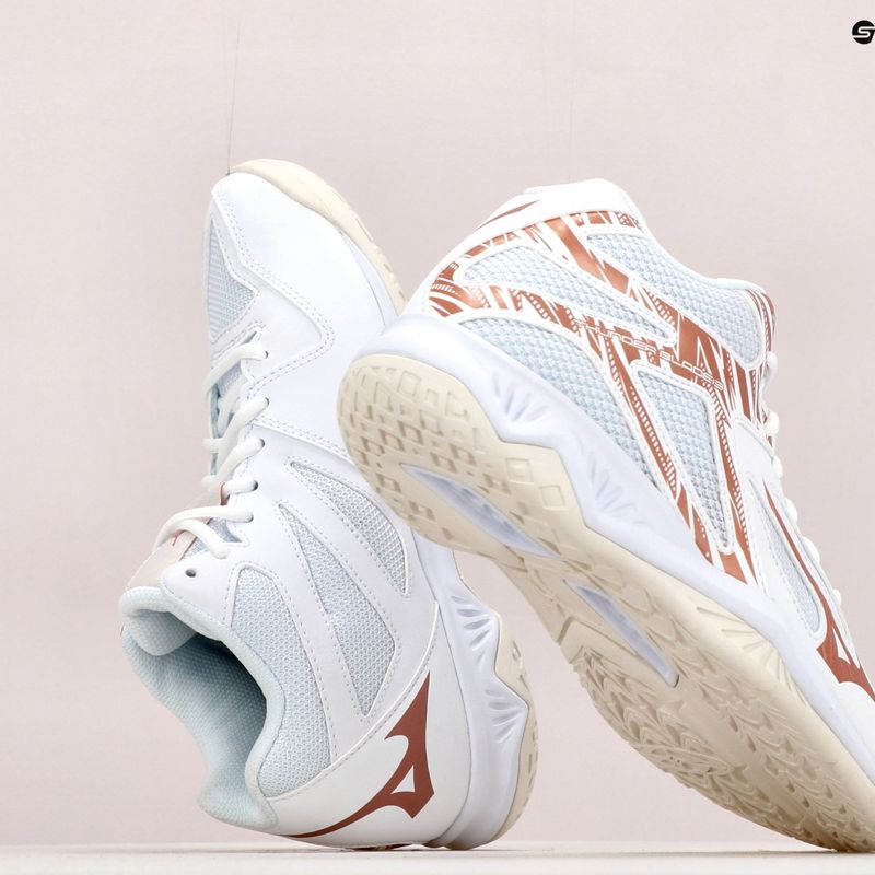 Dámska volejbalová obuv Mizuno Thunder Blade 3 Mid biela V1GC217536 13