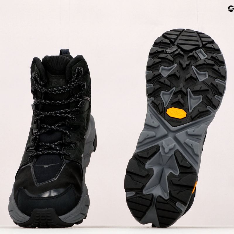 Dámske turistické topánky HOKA Anacapa Mid GTX black 1119372-BBLC 12