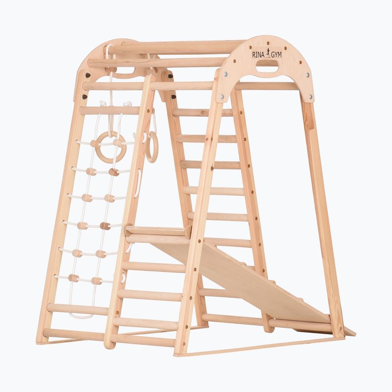 Lezecký gymnastický trojuholník RINAGYM Kids 2 natural 3