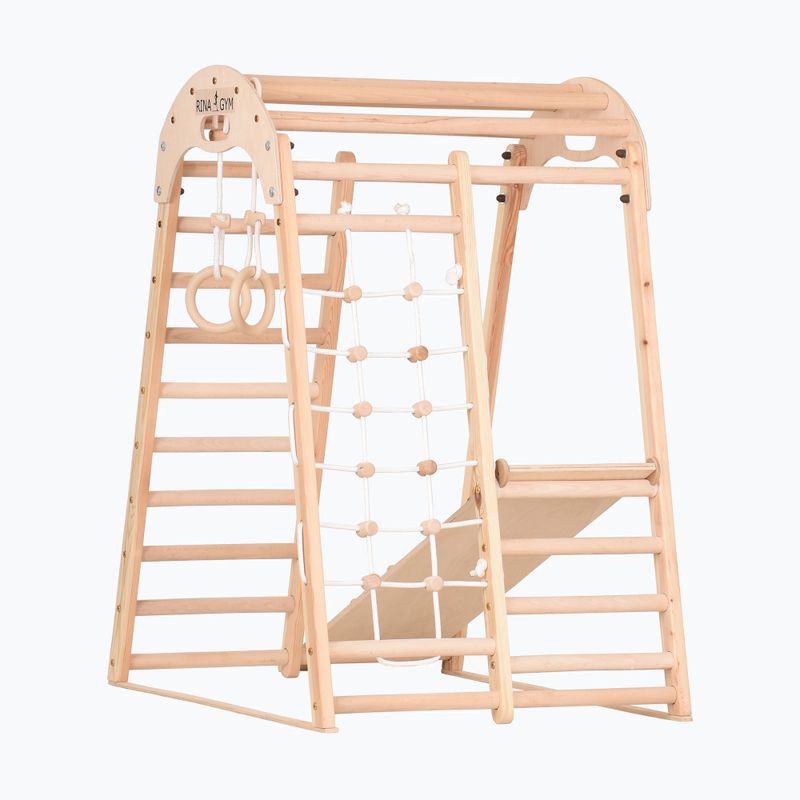 Lezecký gymnastický trojuholník RINAGYM Kids 2 natural 4